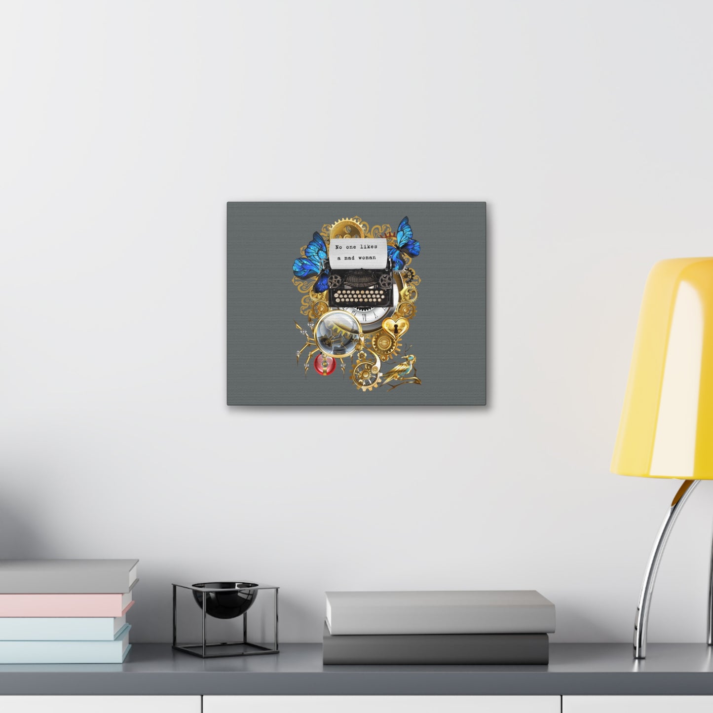 Swiftie Wall Art Folklore-Inspired Mad Woman Canvas Gallery Wraps