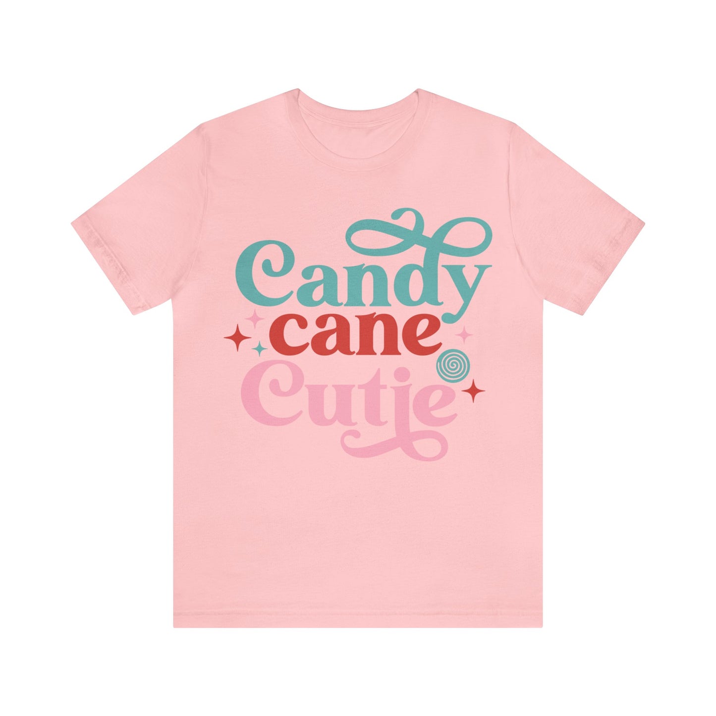 CANDY CANE CUTIE Christmas T-Shirt Unisex Jersey Short Sleeve Tee