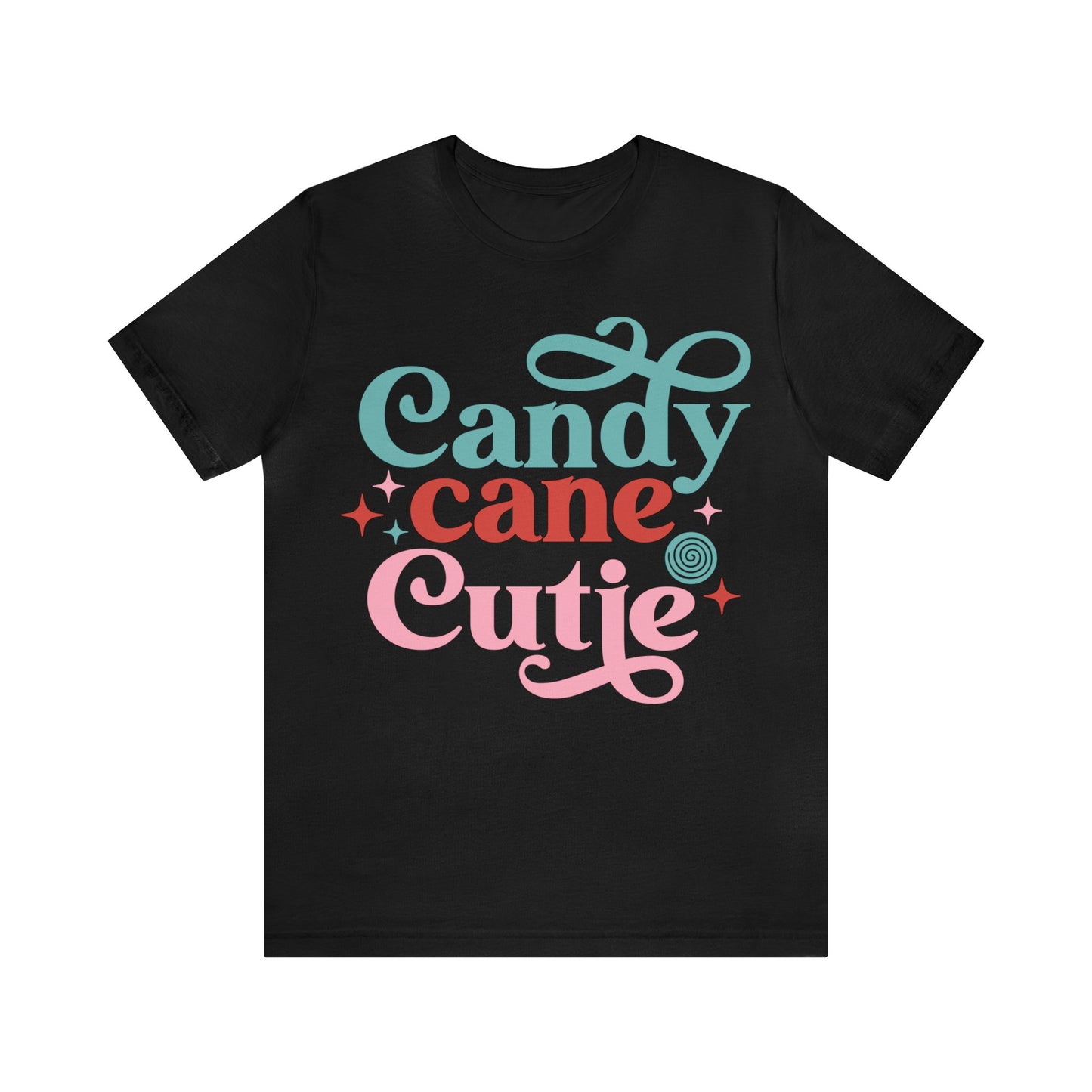 CANDY CANE CUTIE Christmas T-Shirt Unisex Jersey Short Sleeve Tee