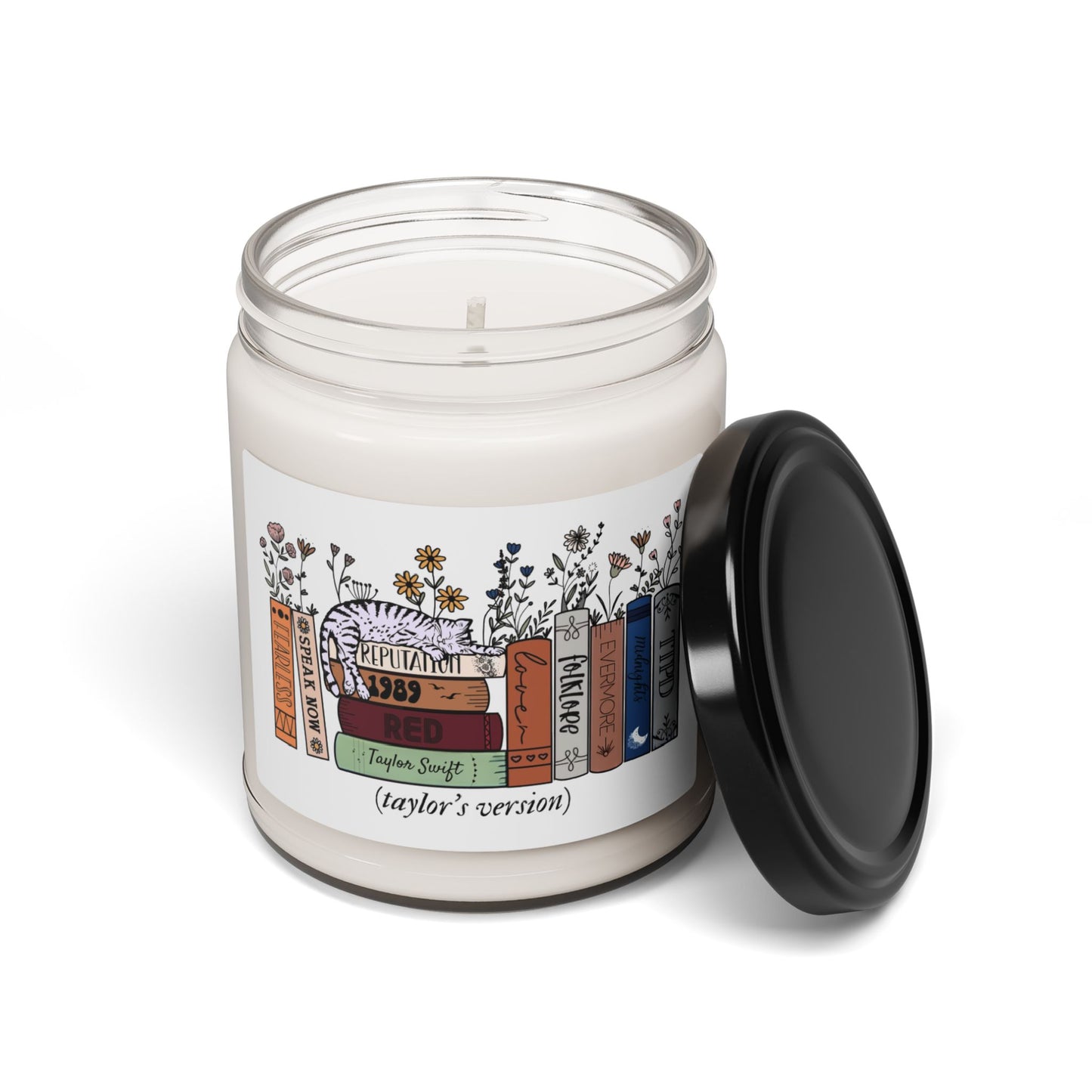 Taylor’s Version Albums as Books Scented Soy Candle, 9oz