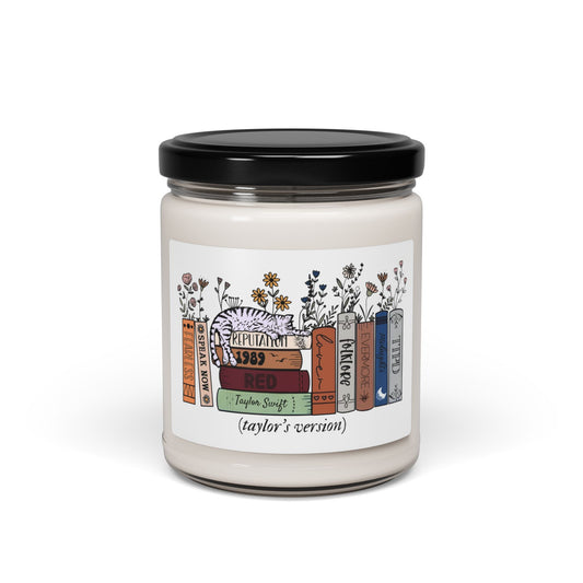 Taylor’s Version Albums as Books Scented Soy Candle, 9oz