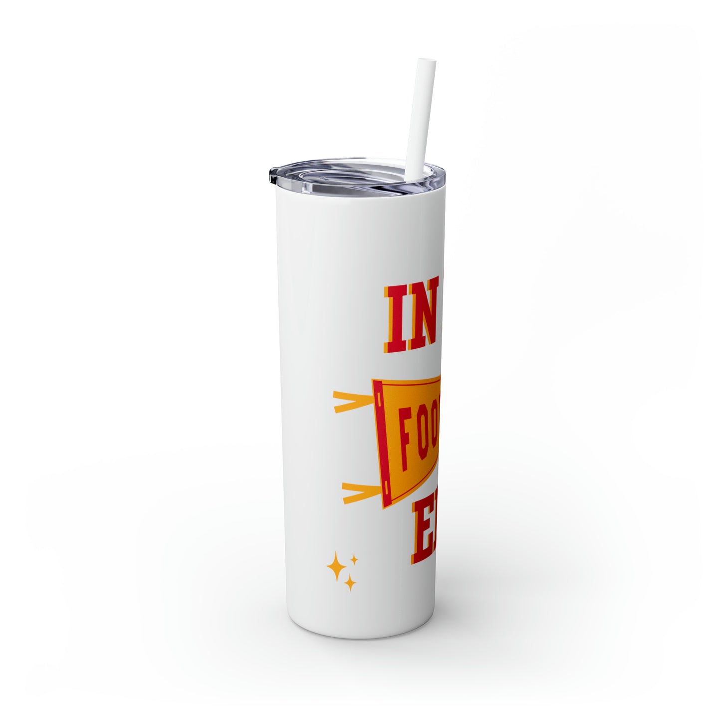 In My Football (Taylor's Version) Era Skinny Tumbler with Straw, 20oz