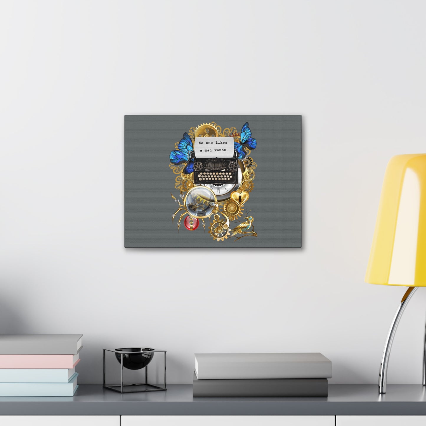 Swiftie Wall Art Folklore-Inspired Mad Woman Canvas Gallery Wraps