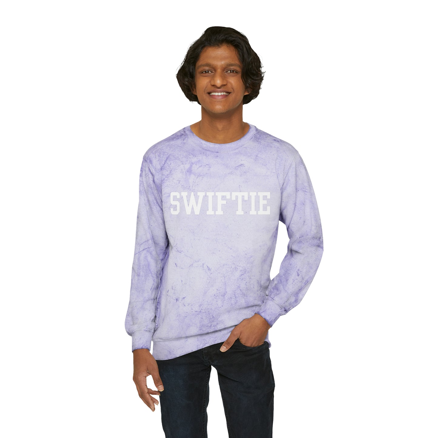 SWIFTIE Fan-Made Merch Unisex Color Blast Crewneck Sweatshirt