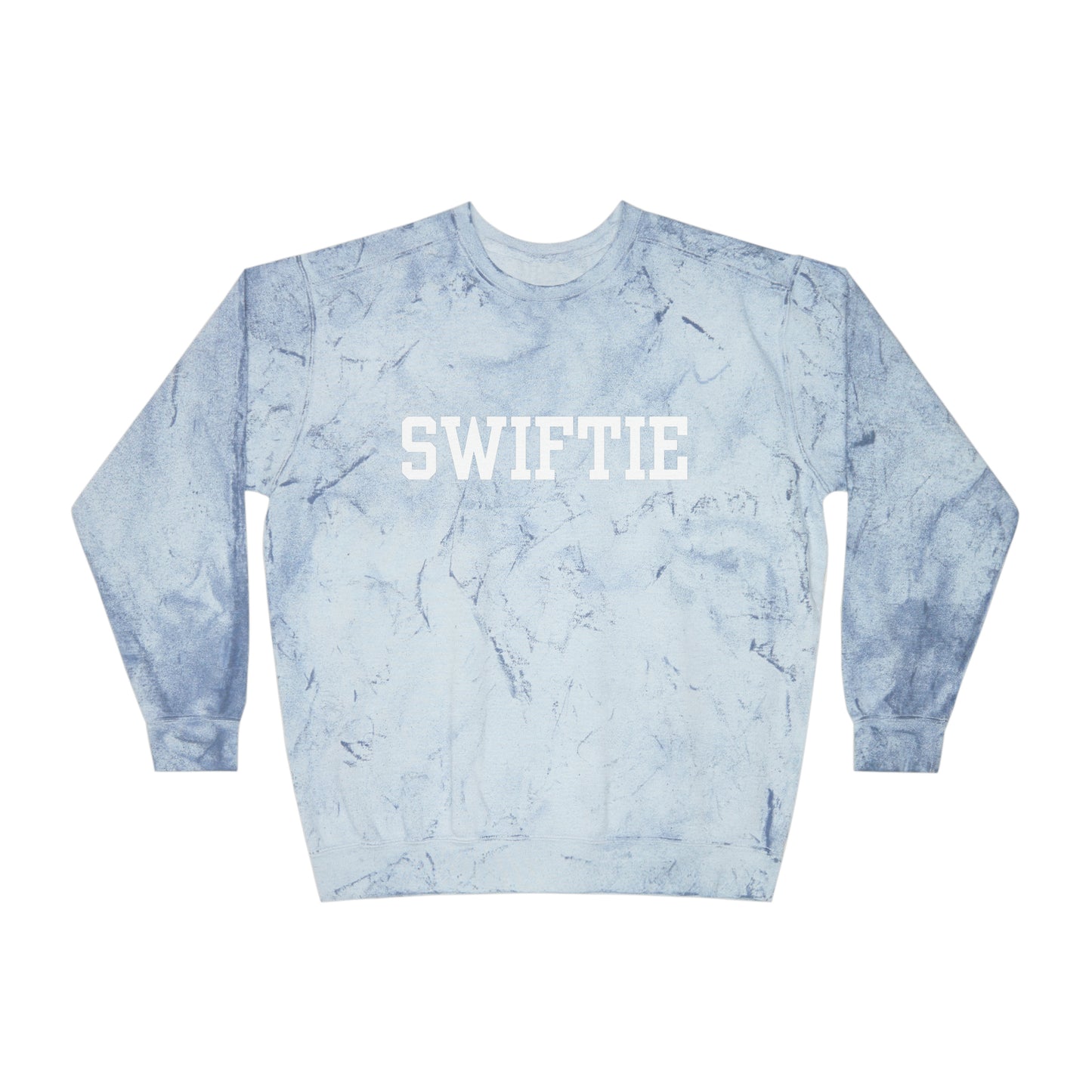 SWIFTIE Fan-Made Merch Unisex Color Blast Crewneck Sweatshirt