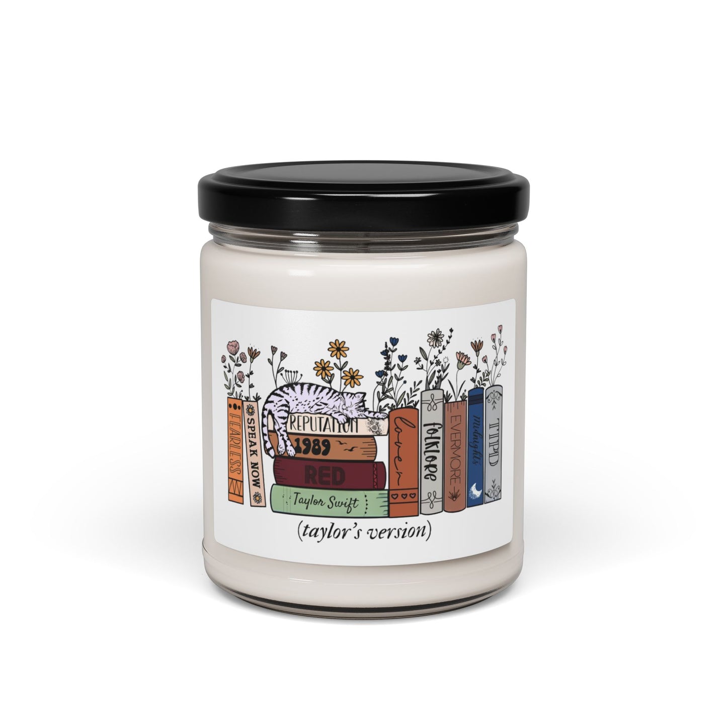 Taylor’s Version Albums as Books Scented Soy Candle, 9oz